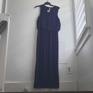 Navy evening dress